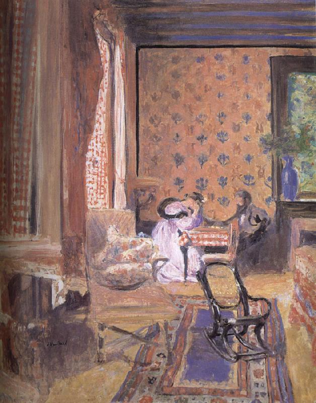 Edouard Vuillard Draughts game